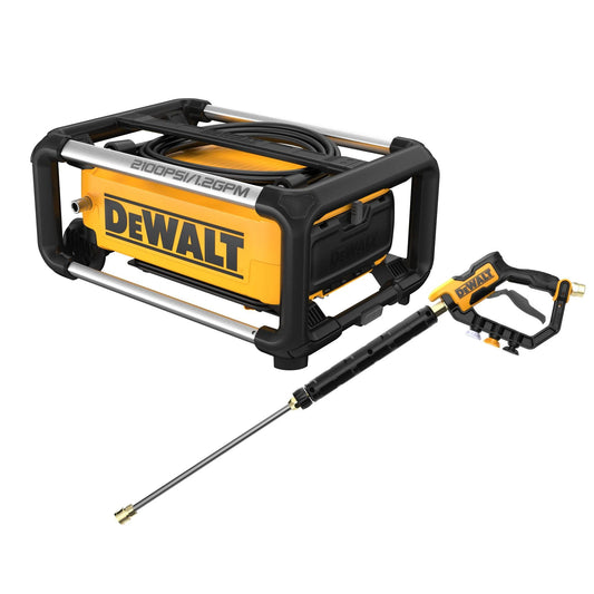 DeWalt DWPW2100 2100 PSI 1.2 GPM Electric Jobsite Pressure Washer