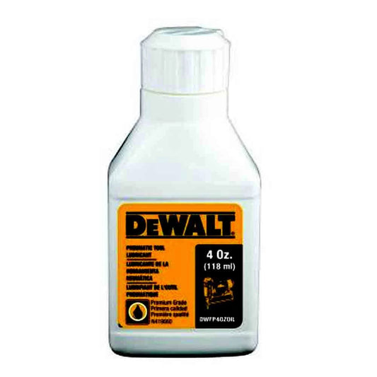 DeWalt DWFP4OZOIL 4 oz. Pneumatic Tool Lubricant Oil