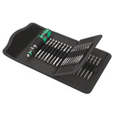 Wera - 5059297001 Kraftform Kompakt 62 Bitholding Screwdriver and Pouch Set, 33-Pieces