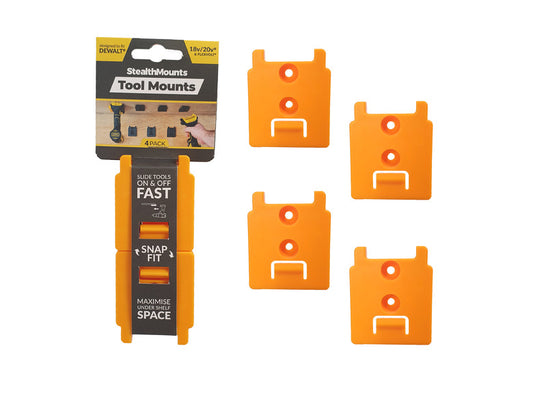 StealthMounts DeWalt Tool Mounts - Yellow