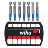 Wiha 70298 7 PIECE TERMINATORBLUE IMPACT BIT SET - 2 INCH BITS