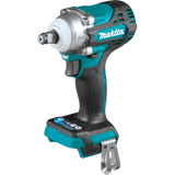 Makita XWT14Z 18V LXT® Lithium‑Ion Brushless Cordless 4‑Speed 1/2" Sq. Drive Impact Wrench w/ Friction Ring Anvil, Tool Only