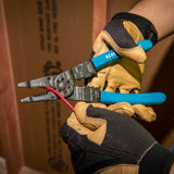 KLEIN 1010 Long Nose Multi Tool Wire Stripper, Wire Cutters, Crimping Tool