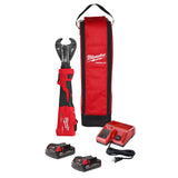 Milwaukee 2978-22 M18 FORCE LOGIC 6T Linear Utility Crimper Kit w/ Snub Nose Jaw