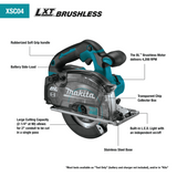 Makita XSC04Z 18V LXT® Lithium‑Ion Brushless Cordless 5‑7/8" Metal Cutting Saw, with Electric Brake and Chip Collector, Tool Only