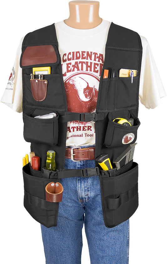 Occidental Leather 2575 - OxyPro™ Tool Fastener Work Vest Beltless System