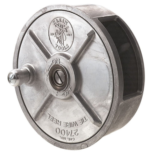 KLEIN 27400 Tie Wire Reel, Lightweight Aluminum
