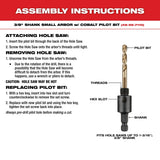 Milwaukee 49-22-4039 HOLE DOZER™ Bi-Metal Hole Saw Set - 10pc