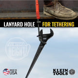 KLEIN 3239 Adjustable Spud Wrench, 16-Inch, 1-5/8-Inch, Tether Hole