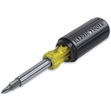 KLEIN 32500 Multi-Bit Screwdriver / Nut Driver, 11-in-1, Ph, Sl, Sq, TORX?? Bits