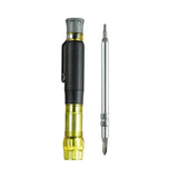 KLEIN 32614 Multi-Bit Electronics Pocket Screwdriver, 4-in-1, Ph, Sl Bits