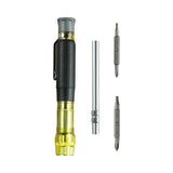 KLEIN 32614 Multi-Bit Electronics Pocket Screwdriver, 4-in-1, Ph, Sl Bits