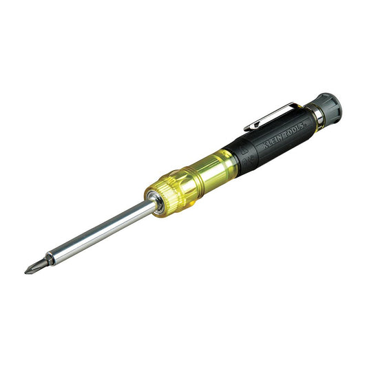 KLEIN 32614 Multi-Bit Electronics Pocket Screwdriver, 4-in-1, Ph, Sl Bits