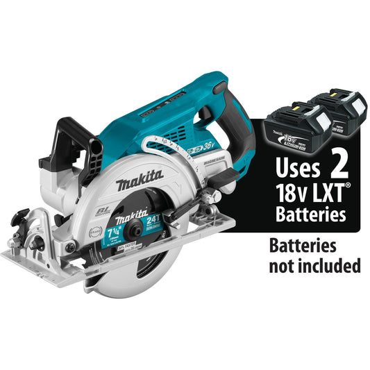 Makita XSR01Z 18V X2 LXT (36V) Brushless Rear Handle 7-1/4Ã¢â‚¬â„¢??Ã¢â‚¬Â¹Ã‚Â¨Ã‚Â« Circular Saw (BARE TOOL)