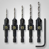 Snappy Tools 40030 5-Piece Countersink Set