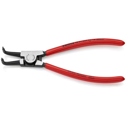 KNIPEX 46 21 A21 6 3/4" External 90?ÃƒÂ¸ Angled Snap Ring Pliers-Forged Tips