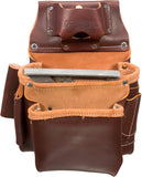 Occidental Leather 5061LH 2-Pouch General Carpentry All Leather Pro Fastener Bag