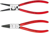 KNIPEX 9K 00 80 18 US 7 1/2" 2 Pc Snap Ring Pliers Set