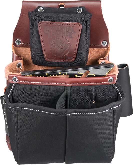 Occidental 5564 Belt Worn Fastener Bag w/ Divided Nylon DB