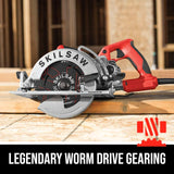 Skilsaw SPT77WML-01 7-1/4 IN. Lightweight Worm Drive Skilsaw