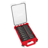 Milwaukee 49-66-6801 SHOCKWAVE Impact Duty Socket 3/8" Dr 19PC MM PACKOUT Set