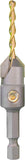 Snappy Tools 46309 9/64 Inch x 1/2 Inch Tungsten Carbide Tipped Countersink with TiN Coated Parabolic Flute Twist Drill