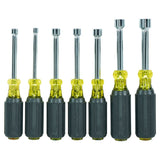KLEIN 631M Nut Driver Set, Magnetic Nut Drivers, 3-Inch Shaft, 7-Piece