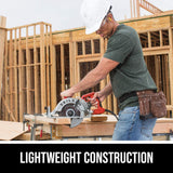 Skilsaw SPT77WML-01 7-1/4 IN. Lightweight Worm Drive Skilsaw