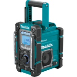 Makita XRM10 18V LXT® / 12V max CXT® Lithium‑Ion Cordless Bluetooth® Job Site Charger / Radio, Tool Only