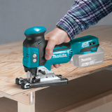 Makita XVJ01Z 18V LXT® Lithium‑Ion Brushless Cordless Barrel Grip Jigsaw, Tool Only