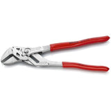 KNIPEX 86 03 250 Heavy Duty Forged Steel 10 in Pliers Wrench with Nickel Plating