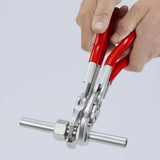 KNIPEX 86 03 250 Heavy Duty Forged Steel 10 in Pliers Wrench with Nickel Plating