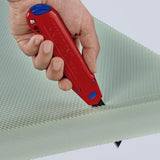 KNIPEX 90 10 165 BKA 6 1/2" CutiX Universal Snap Knife