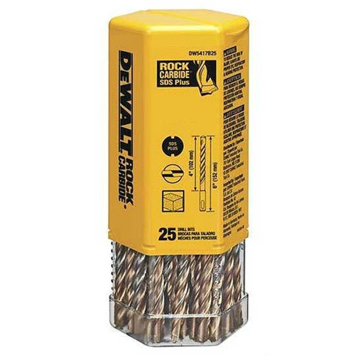 DeWalt DW5416B25 DeWalt 1/4" X 2" X 4" Rock Carbide??ÃƒÆ’Ã‚Â¢ÃƒÂ¢Ã¢â‚¬Å¡Ã‚Â¬Ãƒâ€šÃ‚Â¹ÃƒÆ’Ã¢â‚¬Å¡Ãƒâ€šÃ‚Â¨ÃƒÆ’Ã¢â‚¬Å¡Ãƒâ€šÃ‚Â«?????ÃƒÆ’Ã‚Â¢ÃƒÂ¢Ã¢â‚¬Å¡Ã‚Â¬Ãƒâ€šÃ‚Â¹ÃƒÆ’Ã¢â‚¬Å¡Ãƒâ€šÃ‚Â¨ÃƒÆ’Ã¢â‚¬Å¡Ãƒâ€šÃ‚Â«?ÃƒÆ’Ã¢â‚¬Â ÃƒÂ¢Ã¢â€šÂ¬Ã¢â€žÂ¢?????????ÃƒÆ’Ã‚Â¢ÃƒÂ¢Ã¢â‚¬Å¡Ã‚Â¬Ãƒâ€šÃ‚Â¹ÃƒÆ’Ã¢â‚¬Å¡Ãƒâ€šÃ‚Â¨ÃƒÆ’Ã¢â‚¬Å¡Ãƒâ€šÃ‚Â«??? SDS+ Hammer Bit (Bulk 25)