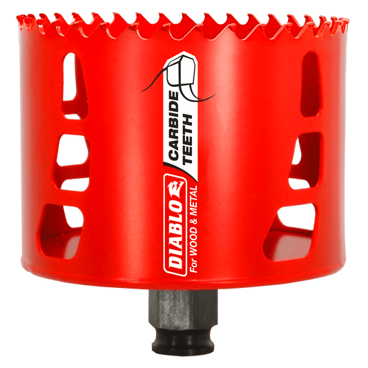 Diablo DHS4000CT 4" Carbide-Tipped Wood & Metal Hole Saw