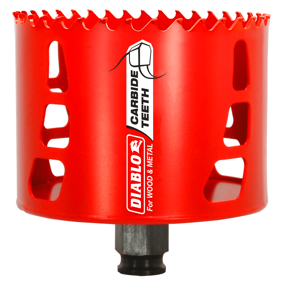Diablo DHS3500CT 3 1/2" Carbide-Tipped Wood & Metal Hole Saw