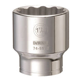 Dewalt DWMT74597OSP Mechanics 12 Point 3/4" Drive Socket 1-11/16 SAE