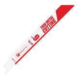 Fasteners Inc RB-618T 6 in. x 18 TPI Metal Cutting Bi-Metal Reciprocating Saw Blade