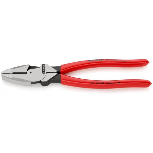 KNIPEX 09-01-240 9.4" Lineman's Pliers - Plastic Grip