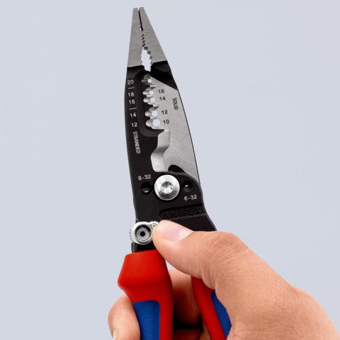 KNIPEX 13-72-8 Forged Wire Strippers, 8 KNIPEX 13-72-8 Forged Wire Strippers, 8