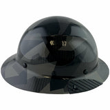 LIFT Safety HDC-20CK DAX Carbon Fiber Full Brim Hard Hat - Ratchet Suspension - Camo Black