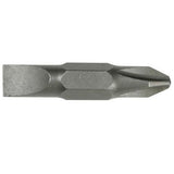 KLEIN 32483 REPLACEMENT BIT - #2 PHILLIPS & 1/4" SLOTTED