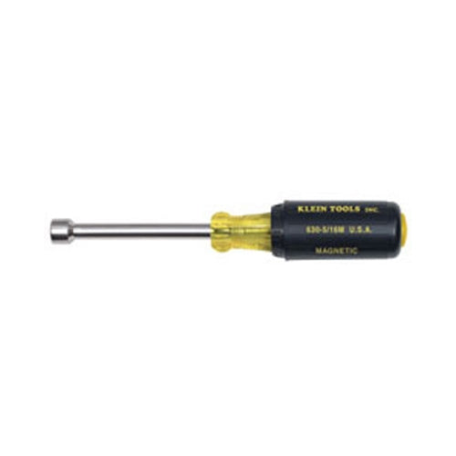 KLEIN 630-5/16M 5/16" MAGNETIC TIP NUT DRIVER 3" HOLLOW SHANK