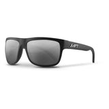 LIFT Safety EBE-18KM Banshee Safety Glasses - Black Frame - Silver Mirror Lens