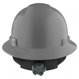 LIFT Safety HBFC-7Y Briggs Full Brim Vented Hard Hat - Grey