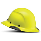 LIFT Safety HDF-18HV DAX Full Brim Hard Hat - Ratchet Suspension - Hi-Viz Yellow/Lime