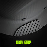 LIFT Safety HDFM-17KG DAX Carbon Fiber Full Brim Hard Hat - Ratchet Suspension - Matte Black