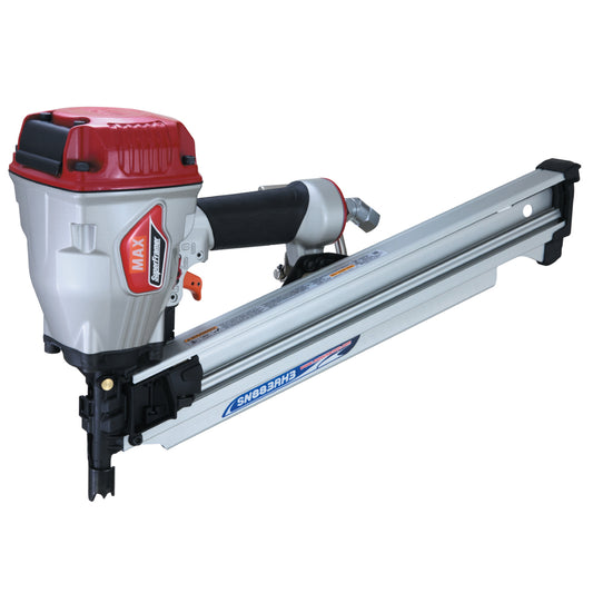 MaxUSA SN883RH3 21 Degree Framing Full Round Head Stick Nailer up to 3-1/4"