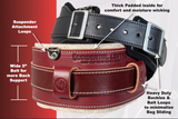 Occidental Leather B5135 STRONGHOLD COMFORT BELT SYSTEM - BLACK