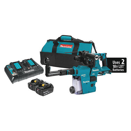 Makita Cordless Rotary Hammer Kit, 36.0V, LXT Lithium-ion
